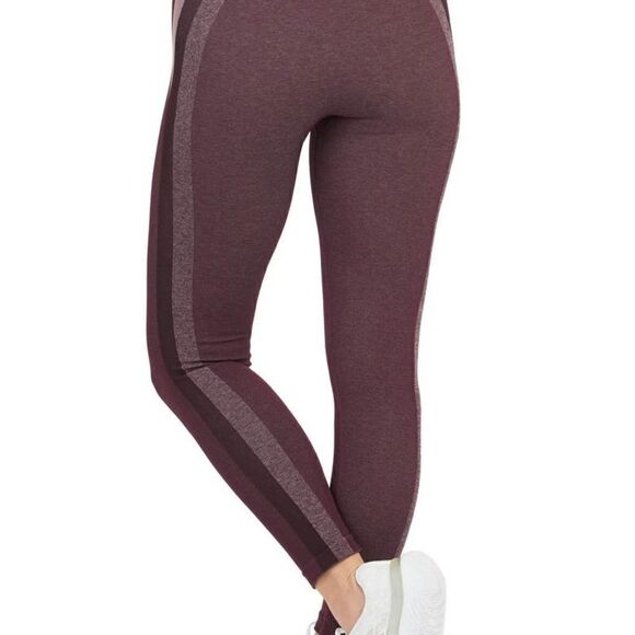 NEW Spanx Look at Me Now Seamless Track Stripe Leggings - Picture 3 of 3